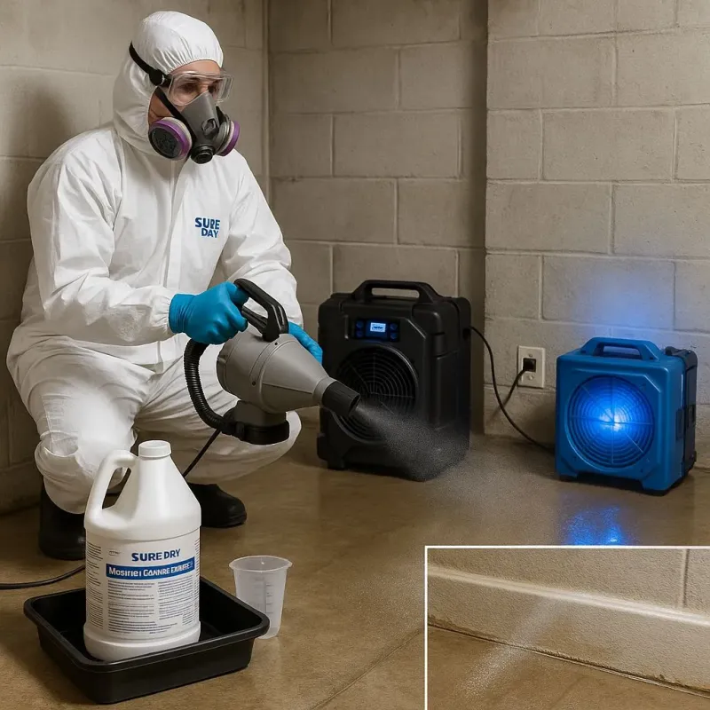 Sanitization and Odor Removal process in Morrow County, OH