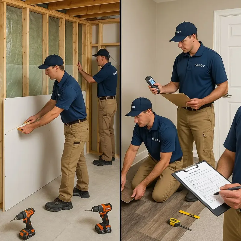 Repairs and Reconstruction process in Morrow County, OH